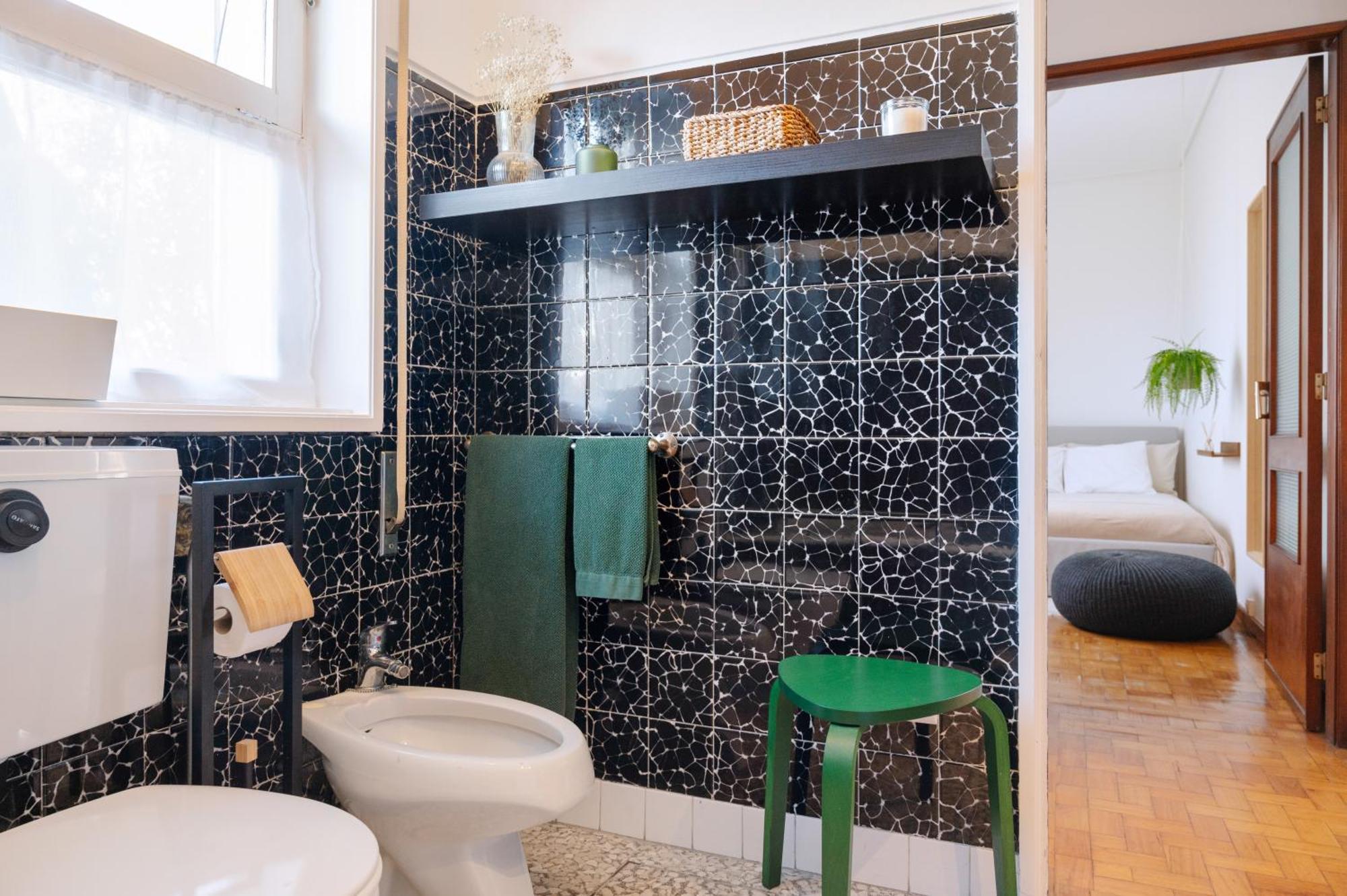 ! Bright 2Br Hammock Flat ! Praca Da Republica Apartment Porto Luaran gambar